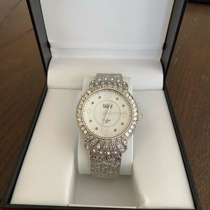 Burgi Women’s Diamond Quartz Watch
